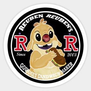 Reuben Reuben's: Gourmet Sandwich Maker Sticker